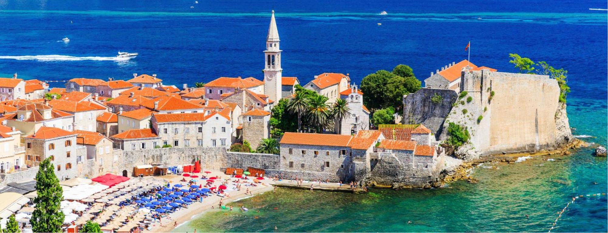 Adriatik apartman Becici  Bagian luar foto